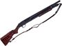 Picture of Used Mossberg 590 Retrograde Pump Action Shotgun - 12Ga, 3", 18.5", Barrel w/ Heat Shield, Parkerized, Walnut Stock, 7 rds, Bead Sight, Fixed Cylinder, Leather Buttstock Shell Holder, Leather Sling, Excellent Condition