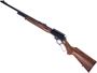 Picture of Used Marlin 1895 Lever Action Rifle, 45-70 Govt, 22" Barrel W/Buckhorn Sights, Blued, Checkered Walnut Stock, Weaver Rail, 4rds, Good Condition