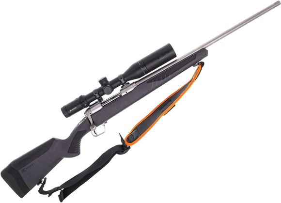 Picture of Used Savage 110 Apex Storm Bolt-Action 308 Win, 22" Barrel, With Vortex Viper 2.5-10x44mm Scope, Stainless, With Accufit Stock, One Mag, Fair Condition