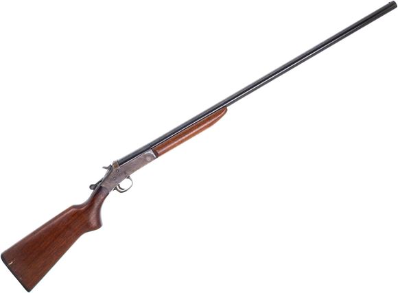 Picture of Used H&R Model 48 "Topper" Single Shot Break Action Shotgun, 12g, 30" Barrel, Fixed Full Choke, Wood Stock, Fair Condition