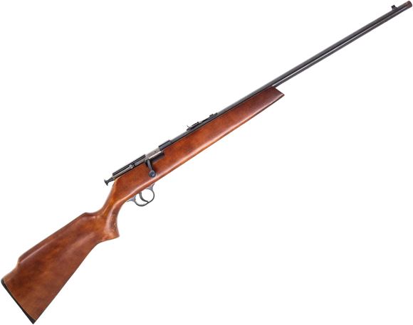 Picture of Used CIL 174 Single Shot Rifle, Single Shot, 22" Barrel W/Sights, Some Corrosion At Muzzle, Wood Stock, Fair Condition