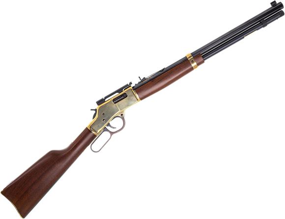 Picture of Used Henry Big Boy Lever-Action 45 Colt, 20" Octagon Barrel, Brass Receiver, With Scope Rail & Ranger Point Precision Aperture Sight, Excellent Condition