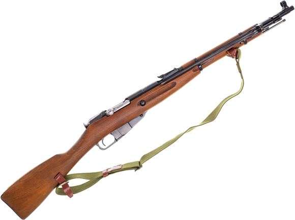 Picture of Used Polish Mosin Nagant M44 Bolt-Action 7.62x54R, Full Military Wood, 20" Barrel, 1953 Radom Mfg., With Sling & Folding Bayonet, Very Good Condition