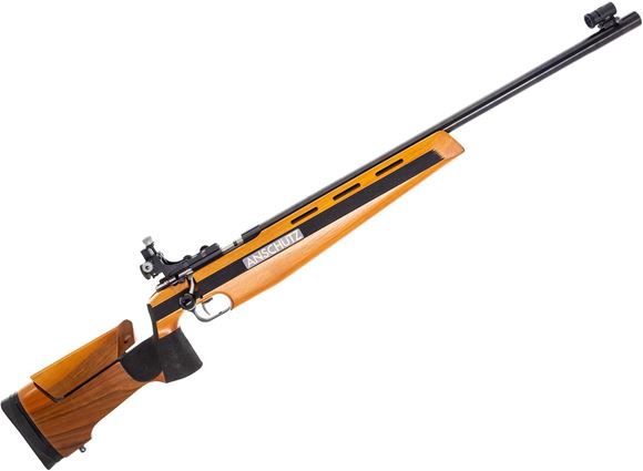 Picture of Used Anschutz 1903 KK Match Rimfire Bolt-Action 22 LR, 25" Target Barrel, Blued, Fully Adjustable Stock, 2-Stage Trigger, Fully Adjustable Aperture Sights, Includes Spare Laminate Stock, Very Good Condition