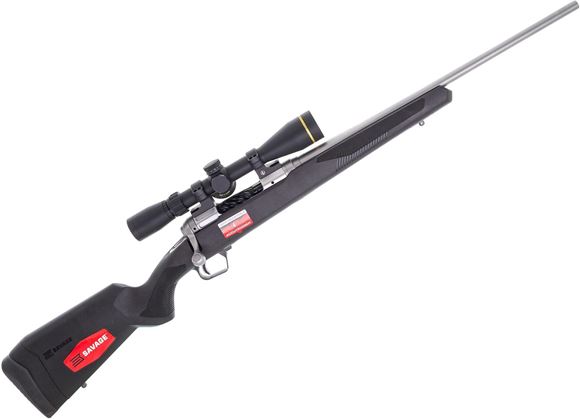 Picture of Savage Arms Model 110 Lightweight Storm Bolt Action Rifle - 7mm-08 Rem, 20", With Leupold VX-Freedom 3-9x40mm CDS Riflescope, Stainless, Accufit Adjustable Stock, 4rds, AccuTrigger