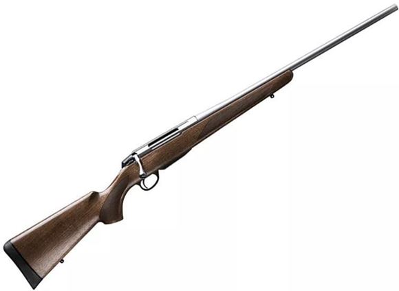 Picture of Tikka T3X Hunter Bolt Action Rifle - 308 Win, 22.4", Stainless, Matte Oiled Walnut Stock, 3rds, No Sights