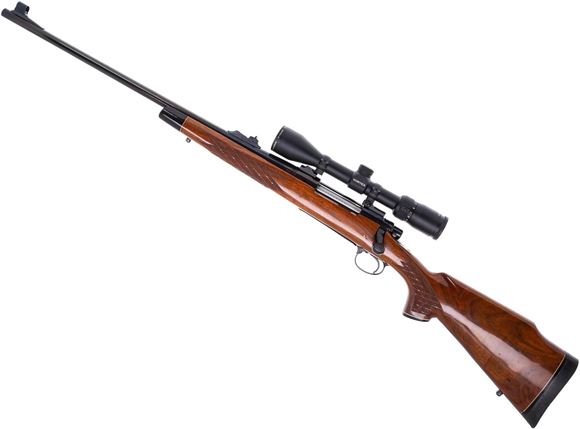 Picture of Used Remington 700 BDL LH Bolt-Action 7mm Rem Mag, 24'' Barrel w/Sights, With Vortex Diamondback 4-12x40mm Scope, Gloss Walnut Stock, Left Handed, Very Good Condition