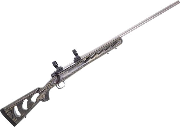 Picture of Used Winchester Model 70 Coyote Outback Bolt-Action 22-250 Rem, 24'' Stainless Fluted Barrel, Grey Laminate Stock, Talley 30mmm Rings, Very Good Condition