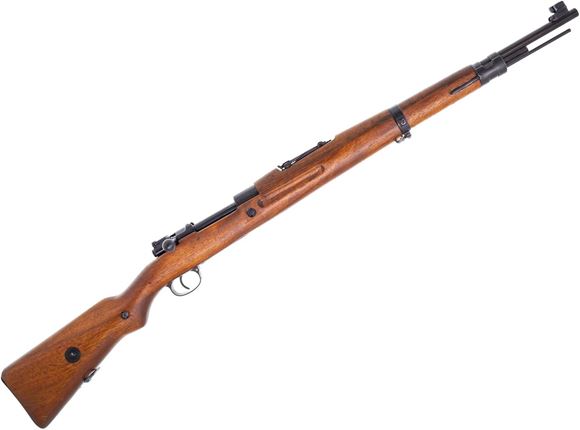 Picture of Used Mauser G24(t) Bolt-Action 8x57mm, 23.5" Barrel, Full Military Wood, dou (Czech) 1941 Mfg., Eagle Waffenamt Peened, vz 24 Style Walnut Stock, With Bayonet, Very Good Condition