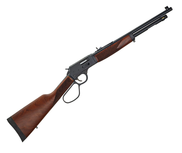 Picture of Henry Big Boy Steel Carbine Lever Action Rifle - 44 Rem Mag/44 Special, 16.5", Blued, Steel Receiver, American Walnut Stock w/Straight Grip, Brass Beaded Front & Fully Adjustable Semi-Buckhorn Sight, 7rds