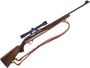 Picture of Used Winchester Model 490 Semi Auto Rifle, 22 Lr, 22" Barrel, Checkered Wood Stock, With Fisher-Dietz 4X32 Scope, One Magazine, Good Condition