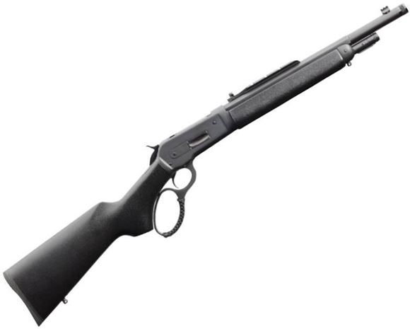 Picture of Chiappa Model 1892 Wildlands Takedown Lever Action Rifle - 357 Mag, 16.5", Threaded Barrel, Black Cerakote Finish, Laminate Stock, Fiber Optic Front & Skinner Peep Rear Sight, Top Rail, 5rds