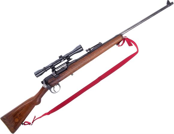 Picture of Used Lee Enfield No1 Mk3 Sporter Bolt-Action Rifle, 303 British, 25", Blued, Sporter Wood Stock, With Weaver K4 Scope, 2 Magazine, Good Condition