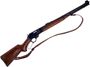 Picture of Used Marlin 336 Lever-Action Rifle, 30-30 Win, 20", Blued, Walnut Stock, JM Stamped, Buckhorn Sights, Leather Sling, Rust on Reciever and Barrel, Fair Condition