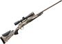 Picture of Browning X-Bolt 2 Speed Bolt Action Rifle, 7mm Rem Mag, 26", Fluted Sporter Contour, OVIX Camo Composite Stock, Adjustable LOP, Adjustable Comb, Smoked Bronze Cerakote, 5/8"-24 threaded w/ Muzzle Brake, 4rds