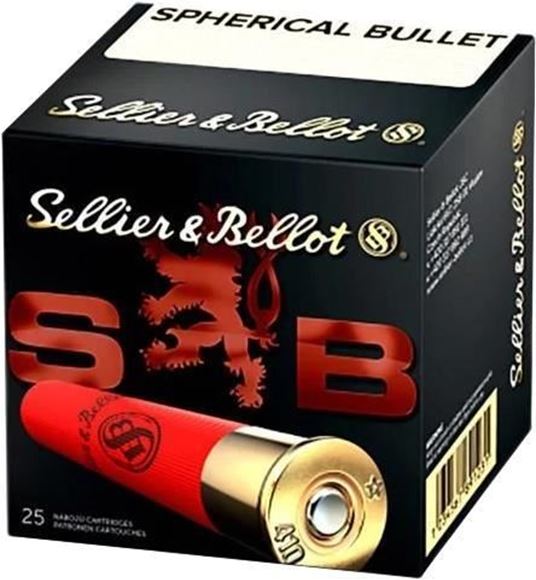 Picture of Sellier & Bellot Hunting Shotgun Shells - Magnum, .410, 3", 11/16oz, #6, Lead, 25rds Box