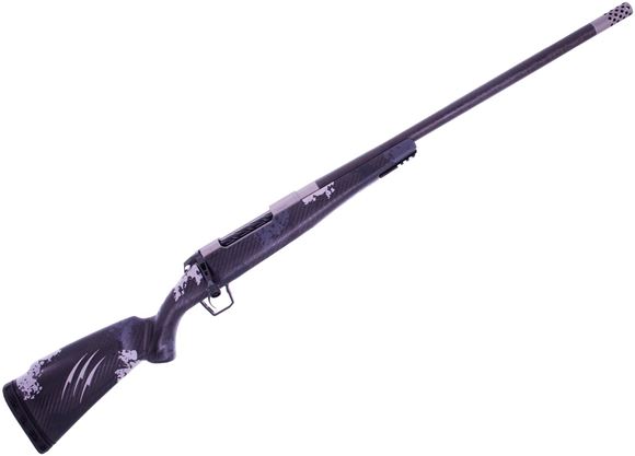 Picture of Fierce Firearms Carbon Rogue Bolt Action Rifle - 7mm PRC, 22" C3 Carbon Barrel, 1:8" Twist, Glacier Cerakote Stainless Receiver, Phantom / Glacier Carbon Fiber Stock, Radial Brake, 70 Deg Bolt Throw