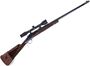 Picture of Used Browning Model 1885 High Wall Single-Shot Falling Block 45-70 Govt, 28" Octagon Barrel, With Bushnell Scopechief IV 3-9x40mm Scope, Gloss Blued, Gloss Walnut Stock, Leather Stock Boot, Very Good Condition