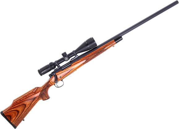 Picture of Used Remington 700 Varmint Laminate Bolt Action Rifle, 223 Rem, Vortex Crossfire II 6-18x44, 26" Heavy Barrel, 1:12 Twist, Excellent Condition