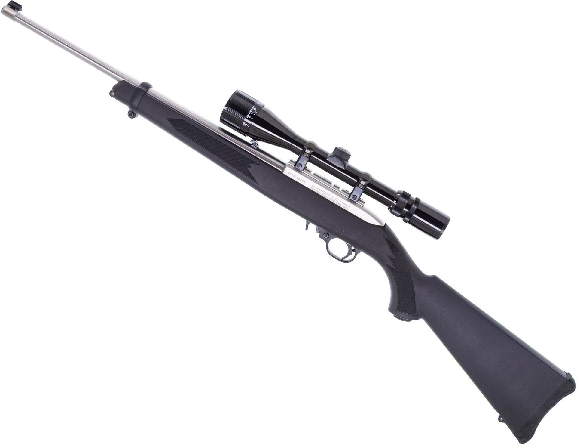 Used Ruger 10/22 Stainless Semi Auto Rifle, 22 LR, 18.5 Stainless ...