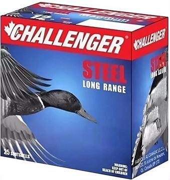 Picture of Challenger Super Steel Magnum Shotgun Ammo - 12Ga, 3", 1-1/8oz, BB, 25rds Box