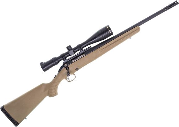 Picture of Used Ruger American Ranch Bolt-Action 5.56mm, 16" Barrel w/ Flash Hider, With Bushnell Elite 4200 4-16x40mm Scope, FDE Stock, One LAR Mag, Good Condition