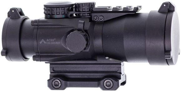 Picture of Used Primary Arms SLX Gen III Prism, 5x Magnification, 36mm Objective, ACSS Reticle, With Removable Riser, Original Box, Excellent Condition