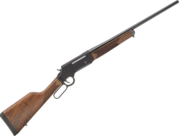 Picture of Henry Long Range Lever Action Rifle - 308 Win, 20", Blued, American Walnut Stock, No Sights, 4rds