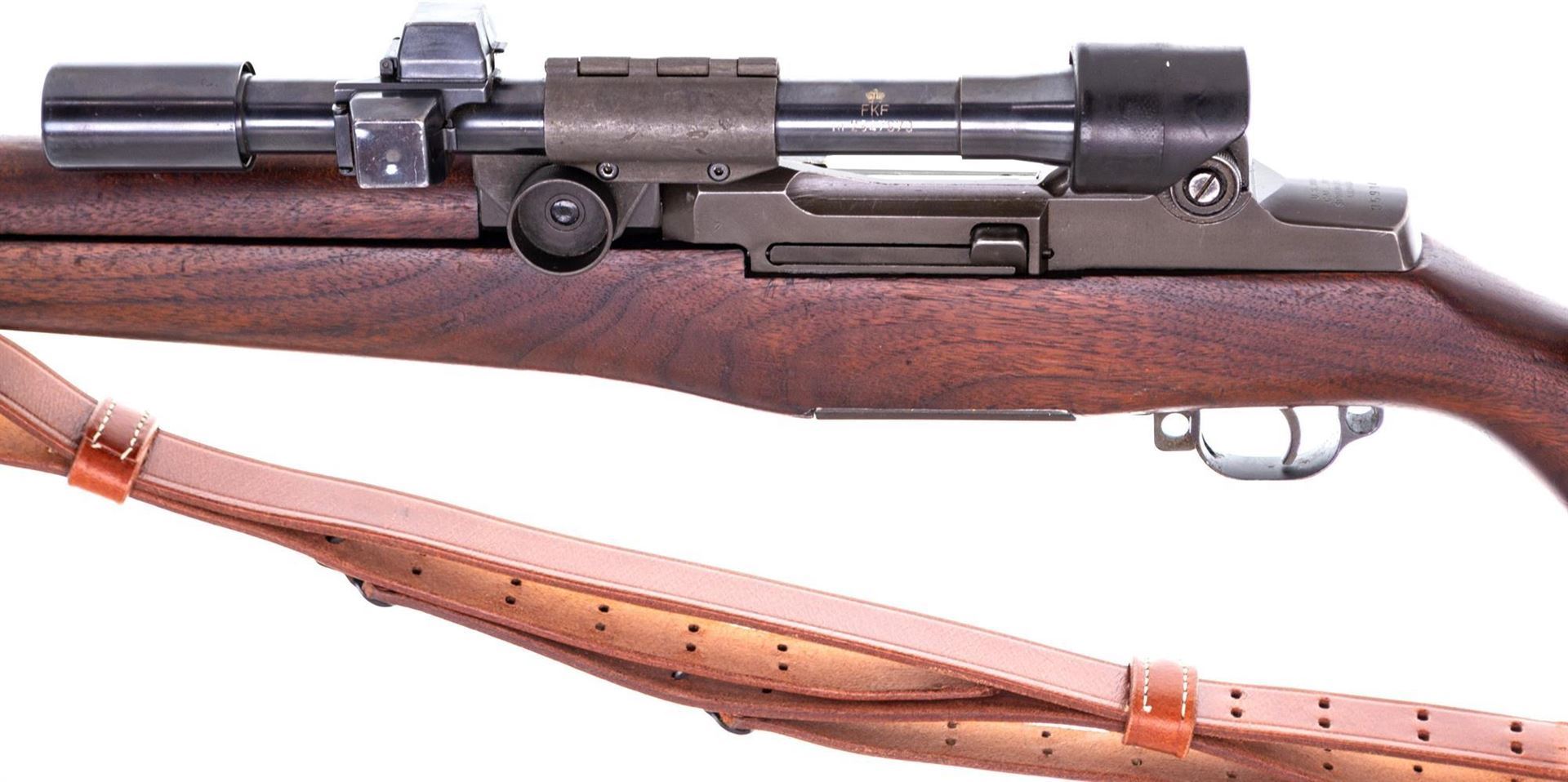 Used Winchester M1D Garand Semi-Auto Rifle, 30-06 Sprg, 24