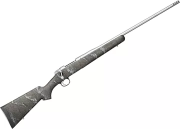 Picture of Kimber Model 84M Hunter Pro Bolt Action Rifle - 308 Win, 22", Sporter, Muzzle Brake, Stainless Steel, Desolve� Blak pattern Polymer Stock, 3rds Removable Magazine, Adjustable Trigger