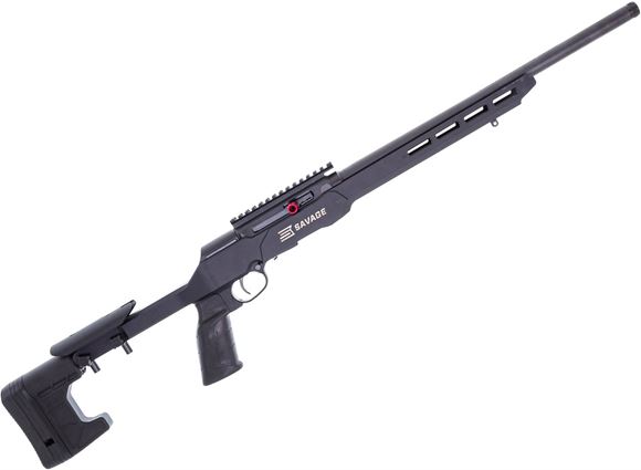 Picture of Used Savage A22 AVNS Precision Semi-Auto Rifle, 22LR, 18" Barrel, Aluminium MDT Chassis, Matte Blue, Scope Rail, Oversized Charging Handle, 1 Magazine, Original Box, Good Condition