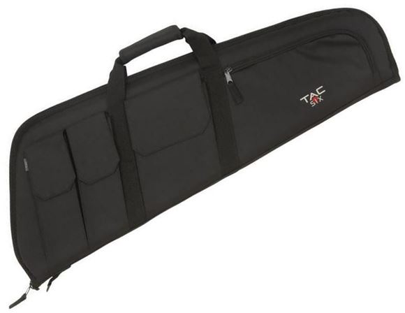 Picture of Allen Tactical - Tac-Six Wedge case, 32", Thick Foam Padding and Soft Knit Lining, Rugged Endura Fabric, Padded Hook and Loop Carry Handle, Lockable, Black
