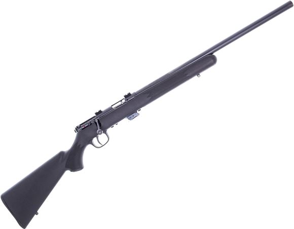 Picture of Used Savage Mark II FV Bolt-Action 22 LR, 21" Heavy Barrel, Blued, With Wewaver Bases, One Mag, Very Good Condition