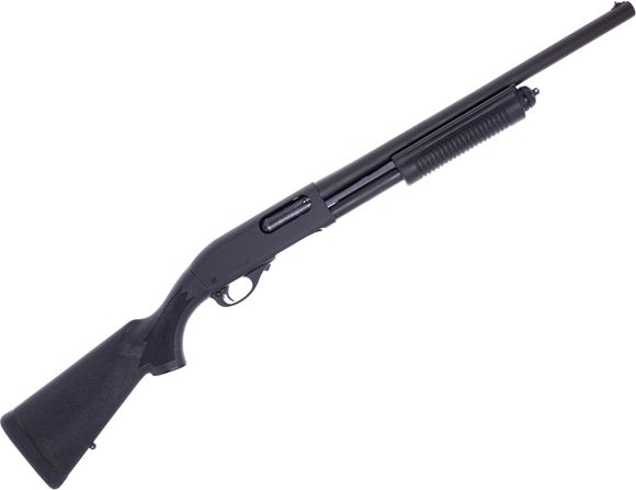Picture of Used Remington 870 Police Magnum Pump-Action Shotgun, 12Ga, 3", 18.5" Barrel, IC Choke, Black Synthetic Stock, Original Box, Excellent Condition