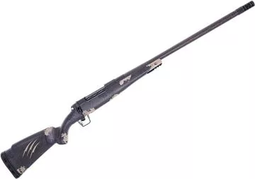 Picture of Fierce Firearms CT Rogue Bolt Action Rifle - 7mm PRC, 22" C3 Carbon Barrel, 1:8" Twist, Black Cerakote Titanium Receiver, Urban Carbon Fiber Stock, NIX Side Port Brake, 70 Deg Bolt Throw, 5.9lbs