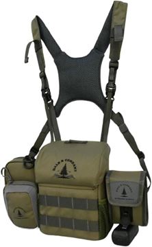 Picture of Dale & Company - Recon Pro Binocular Harness, Magnetic Main Compartment , Green