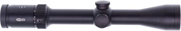 Picture of Used Meopta Meostar Riflescope, 1.7-10x42, 30mm, Capped Turrets, Illuminated BDC-3 Reticle, Second Focal Plane, Matte Black, Original Box, Good Condition