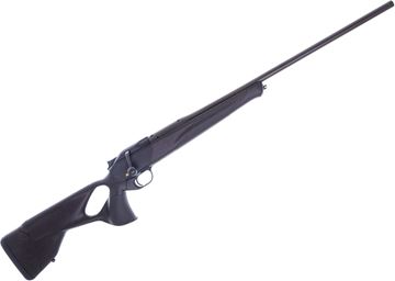 Picture of Blaser R8 Ultimate Straight Pull Bolt Action Rifle - 300 Win Mag , 25.5", Standard Contour Barrel, Brown Synthetic Thumbhole Stock w/Black Synthetic Inlays, Illumination Control