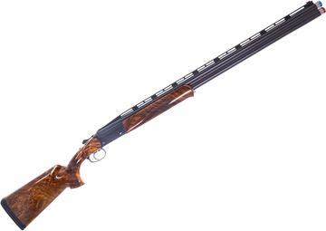 Picture of Demo Blaser F3 "Vantage" Standard Over/Under Shotgun - 12Ga, 3", 32", Vented Rib, Blued, Black Receiver w/Gold-Colored F3 Logo, Grade 5 Walnut Stock w/Schnabel Forearm, HIVIZ Front Bead, Spectrum Extended Chokes (IC,LM,M,IM,F), Original Case, Like New