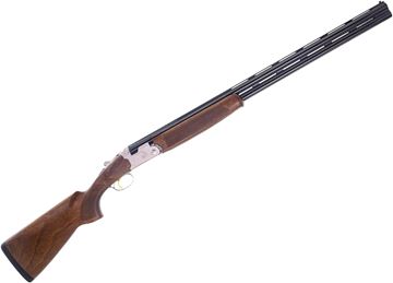Picture of Used Beretta 686 Silver Pigeon Sporting Left Hand, Over/Under Shotgun - 12Ga, 3", 30", Vented Rib, Blued, Floral Engraving Receiver, Schnabel Forend, Walnut Stock, 5 Chokes (C,IC,M,IM,F), Very Good Condition