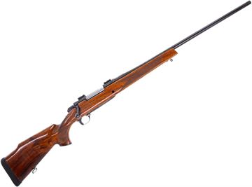 Picture of Used Browning BBR Bolt-Action Rifle, 30-06 Sprg, 24 Barrel, Gloss Blued, Walnut Stock, Scope Mounts, Limbsaver Pad Degrading, 1 Magazine, Good Condition