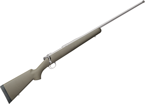 Picture of Kimber Model 84M Montana Bolt Action Rifle - 6.5 Creedmoor, 22", Sporter Contour, Stainless Steel Moss Green, Reinforced carbon fiber Stock, 4rds, Adjustable Trigger, 3-Position Model 70-Type Safety