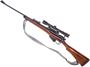 Picture of Used Lee Enfield No1 Mk3 Sporter Bolt-Action Rifle, 303Br, 25" Barrel, Blued, Sporterized Wood Stock, Tasco 4x32 Riflescope, Web Sling, 1 Magazine, Good Condition