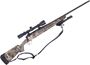 Picture of Used Savage Axis Bolt-Action Rifle, 223 Rem, 22.4" Barrel, Blued, Strata Camo Synthetic Stock,With Bipod, Sling, Weaver 3-9x40 Riflescope, 1 Magazine, Very Good Condition