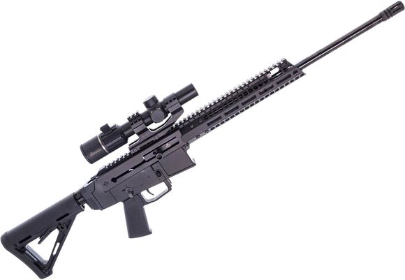 Picture of Used Kodiak Defence WK-180C Gen1 Semi-Auto Rifle, 223/5.56, 18.6" Barrel, Blued, Aluminium Receiver, Magpul MOE Stock, Burris RT6 1-6x24 Riflescope, 2 Magazines, Very Good Condition