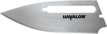 Picture of Havalon Knives, Razor Knife Blades - Replacement Blades REDI, Stainless Steel, Fits all Eveyday Carry Knives, 2 Drop Point Blades Pack.