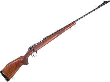 Picture of Used Husqvarna Model 1600 Bolt-Action Rifle, 30-06 Sprg, 24" Barrel, Blued, Walnut Stock, Drilled & Tapped For Scope Bases, Rear Sight Removed, Good Condition