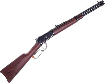 Picture of Used Rossi R92 Carbine  Lever Action Rifle, 357 Magnum/38 Special, 16" Blued Barrel, Straight Grip Wood Stock, Buckhorn Sights, Excellent Condition