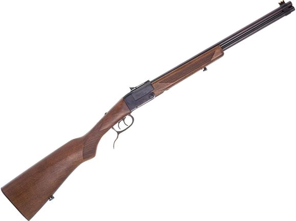 Picture of Used Chiappa Double Badger Combo Gun, 22LR/.410, 3", 19" Barrel, Walnut Stock, Fiber Optic Sights, Double Trigger, Very Good Condition