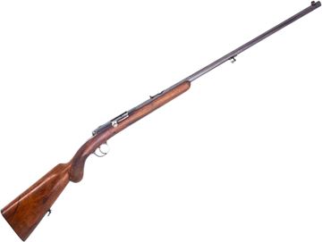 Picture of Used Husqvarna Model 35 Single Shot Rifle, 30-30 Win, 24" Octagon Barrel, Blued, Wood Stock, Iron Sights, Free Floating Extractor, Good Condition